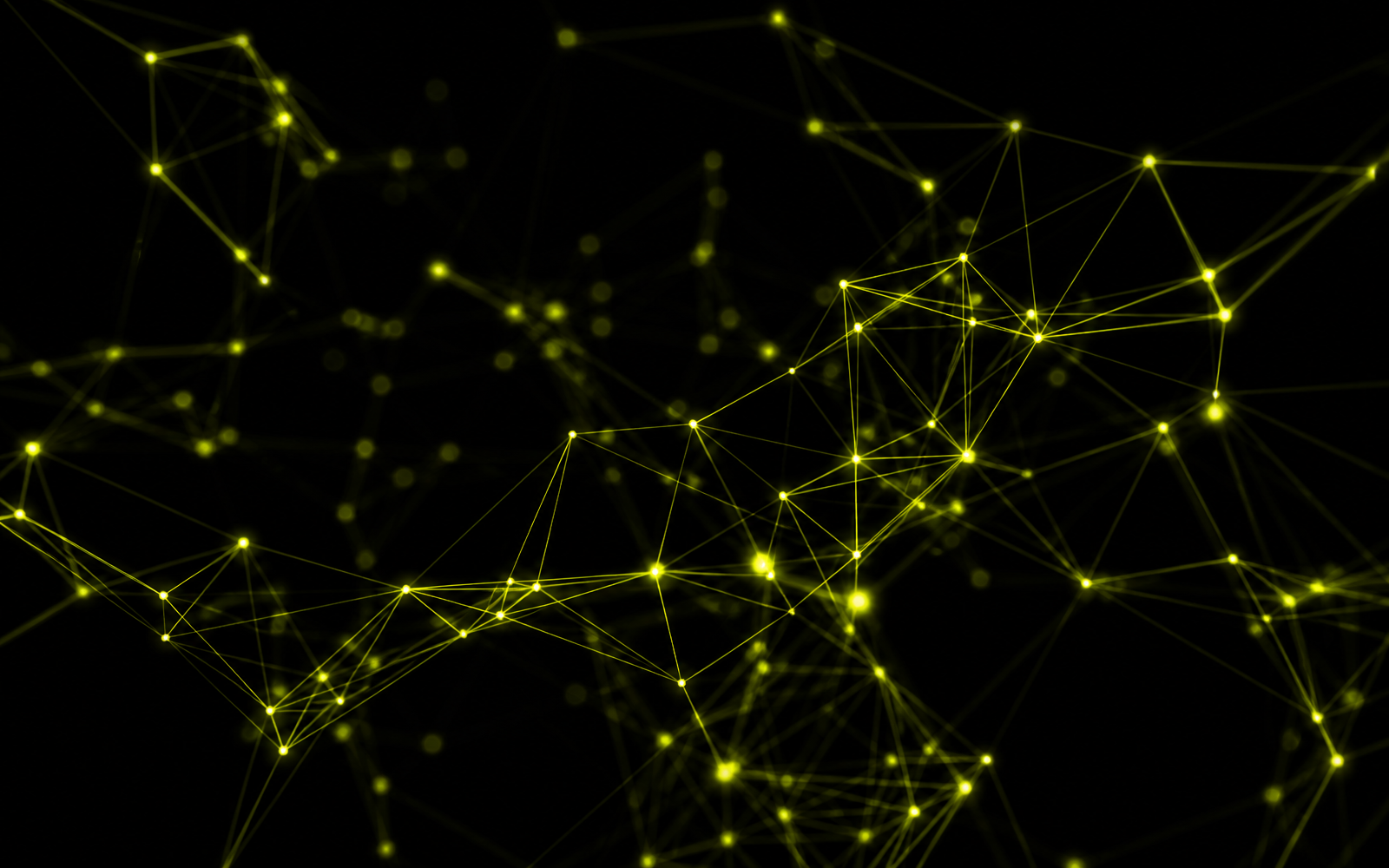 Rede neural abstrata com nós conectados